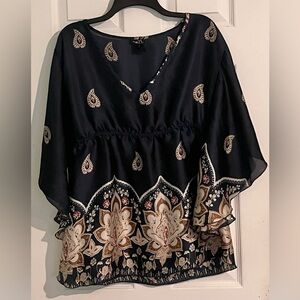rue21 Kimono Flutter Sleeve Top